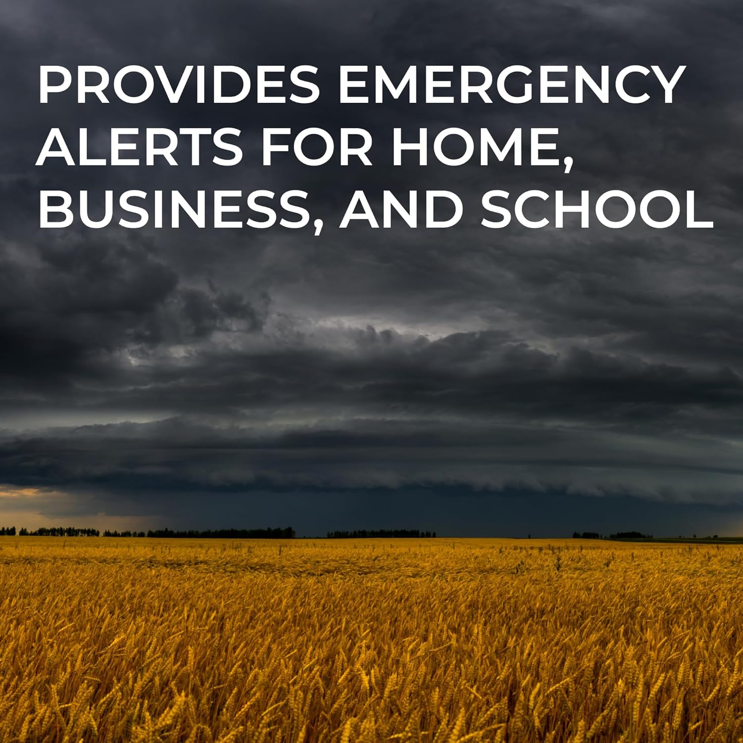 Midland - WR400 Weather Radio Deluxe - NOAA Emergency Alert Scanner – Home Use with Battery Backup - Local County Programming Over 80 Emergency Voice Flashing Alerts – Alarm Clock AM/FM Radio - Image 6