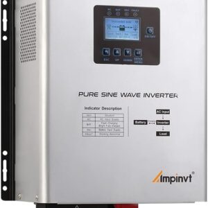 Ampinvt 1200W Pure Sine Wave Invert...
