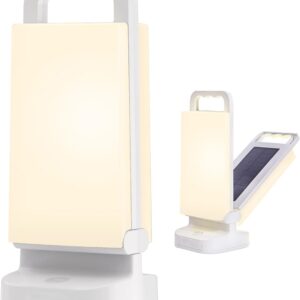 Solar Camping Lantern, Rechargeable...