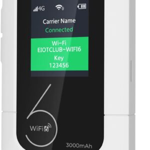 EIOTCLUB 4G LTE Portable WiFi Hotsp...