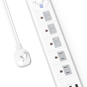 2 Prong Power Strip, WRXDMC 2 Prong...