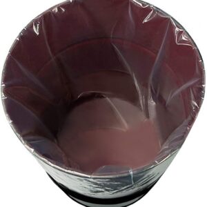 QWORK 5 Pack 55 Gallon Clear Plasti...