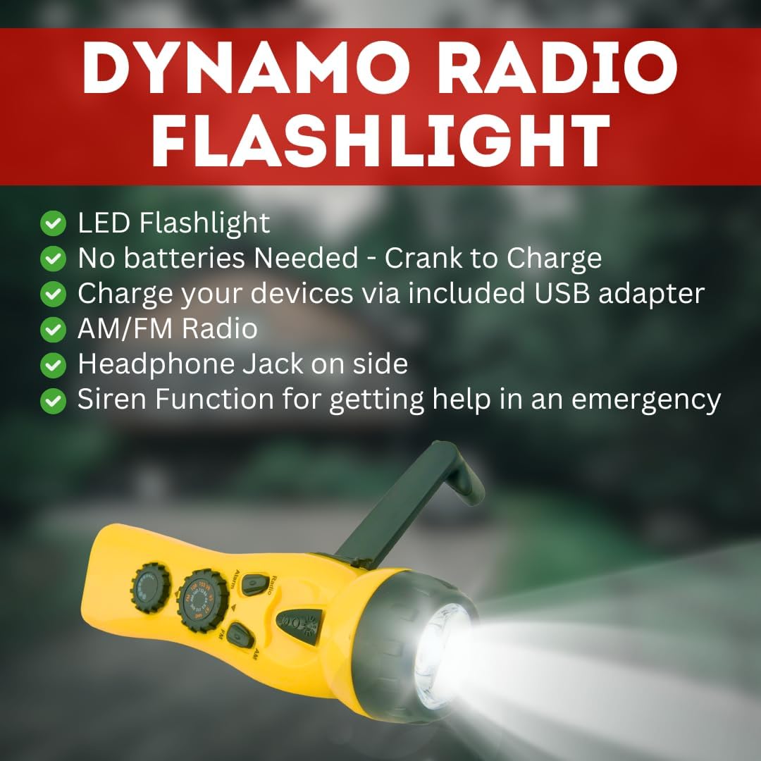 Emergency Zone Power Outage Emergency Kit - Items to Provide Light in Durable Nylon Pouch - Image 5