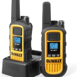 DEWALT DXFRS800 FRS Walkie Talkies,...