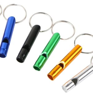 MIDELONG 6 pcs Emergency Whistle wi...