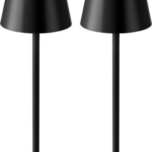 KDG 2 Pack Cordless Table Lamp, Por...