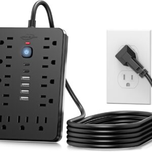 JouleLoom 6 FT Flat Plug Surge Prot...
