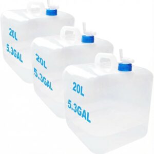 3-Pack 5.3 Gallon (20L) Collapsible...