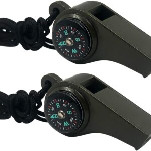 2 Pack Emergency Survival Whistle, ...