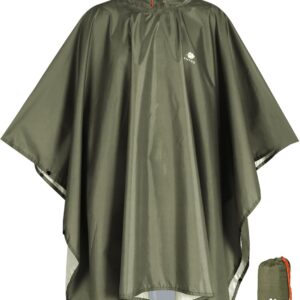 ANYOO Hooded Rain Poncho for Adults...