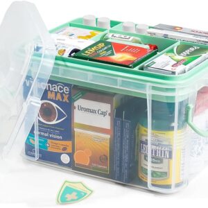 HEY FOLY 15qt Clear Medicine Organi...