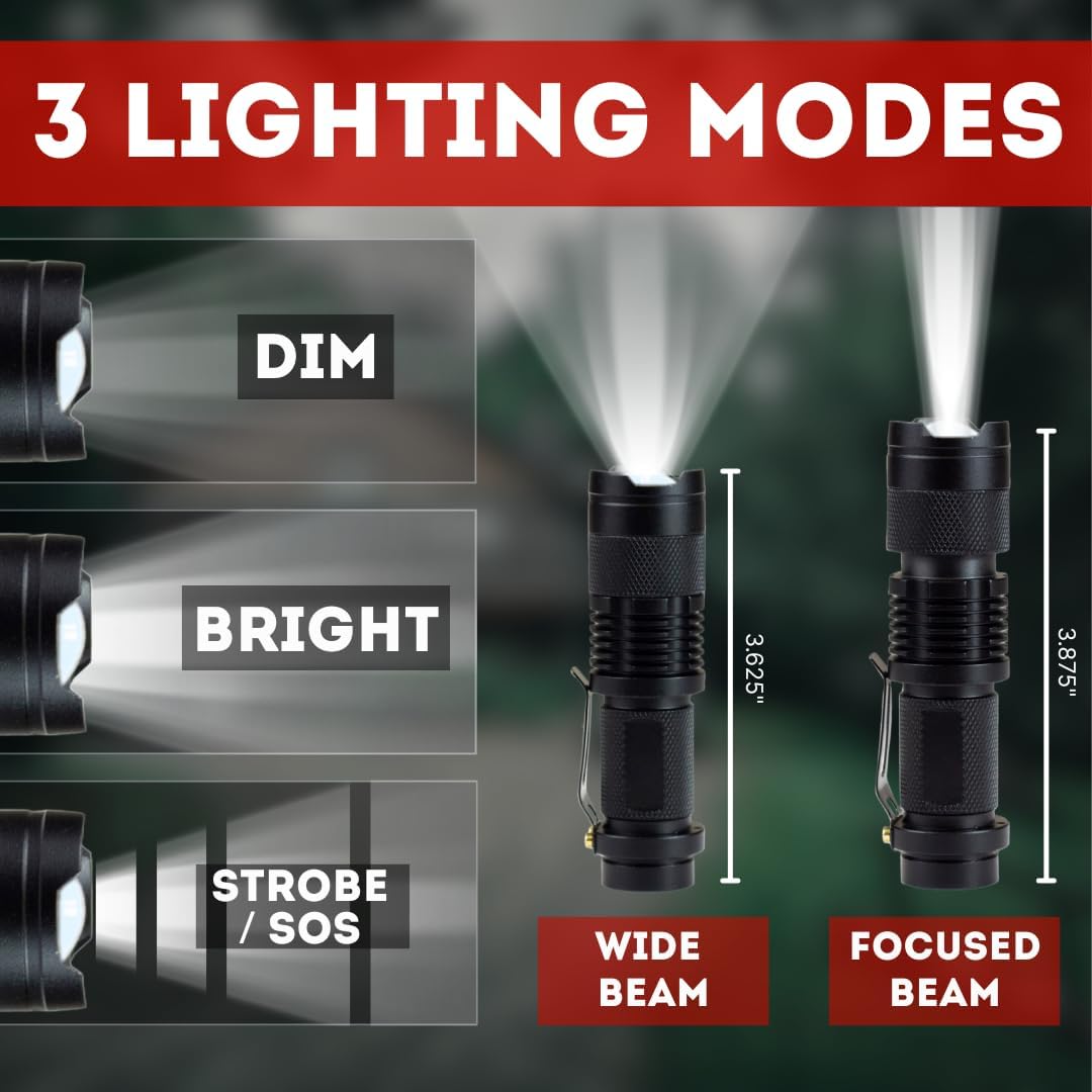 Emergency Zone Power Outage Emergency Kit - Items to Provide Light in Durable Nylon Pouch - Image 3