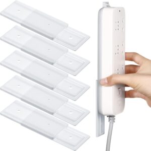 Yinkin 6 Pcs Power Strip Holder Sel...