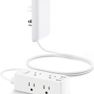 Olcorife Flat Extension Cord with O...