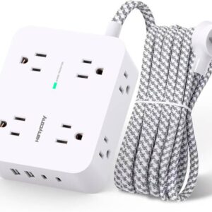 Surge Protector Power Strip –...