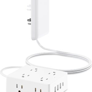 Olcorife Flat Extension Cord with O...