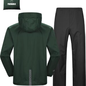Outdoor Ventures Packable Rain Suit...