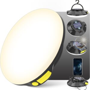 12000mAh 20000LM Solar Portable LED...