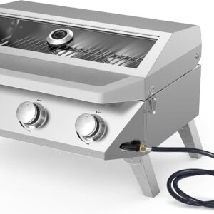 BESTFIRE 3-Burner Tabletop Gas Gril...
