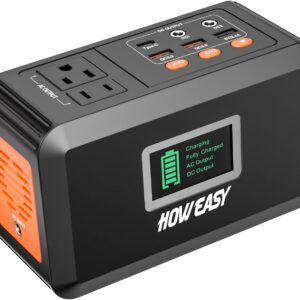 HOWEASY Portable Power Station,120W...
