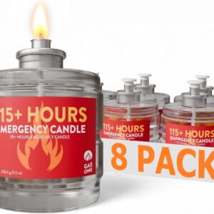 GasOne 115+ Hours Emergency Candle ...