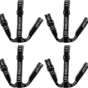 4 Pack Elastic Headlamp Strap Repla...