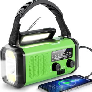 Leaton Emergency Radio with Solar/H...