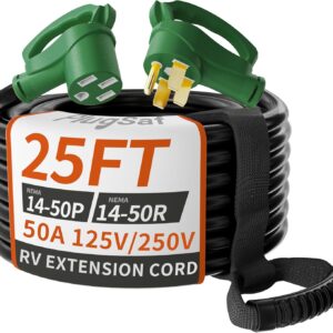 PlugSaf NEMA 14-50P/14-50R 25 FT 50...