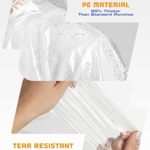 Hagon PRO Disposable Rain Ponchos f...