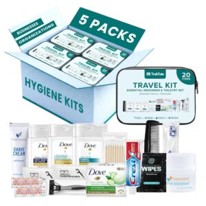 20 Piece Hygiene Kit Bulk, Travel S...