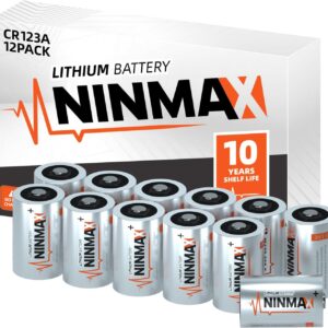 NINMAX® CR123A 3V Lithium Battery ...