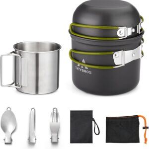 Camping Cookware Kit Backpacking, 0...