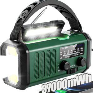 QAUYYW Hand Crank Emergency Radio,3...