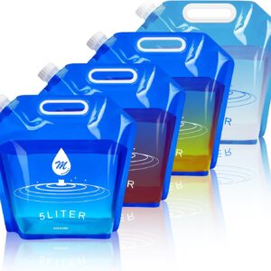 SOCATER Water Container Bags, 4 Pac...
