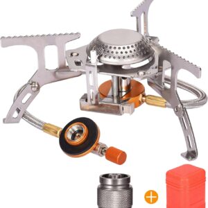Portable Camping Gas Stove with 1LB...