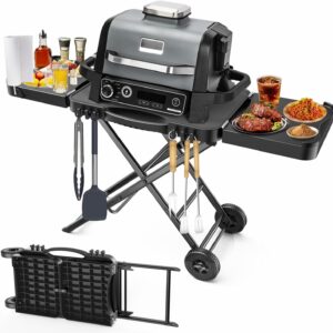 Portable Indoor Grill Table Stand f...