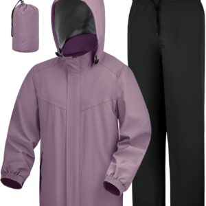 iCreek Rain Suit Waterproof Hooded ...
