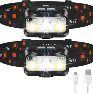 LHKNL Headlamp Rechargeable, Lumen ...