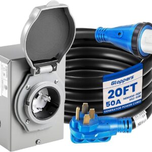 50 Amp Generator Cord and Power Inl...