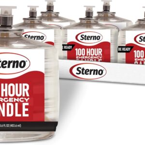 Sterno 100-Hour Emergency Candles &...
