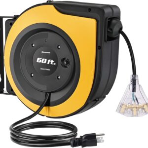 DEWENWILS Retractable Cord Reel, 60...