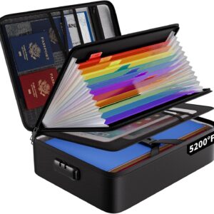 ENGPOW Fireproof File Organizer Bag...
