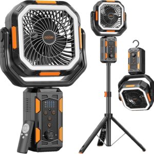 OGERY Camping Fan, Portable Fan wit...