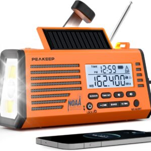 Peakeep Emergency NOAA Weather Radi...
