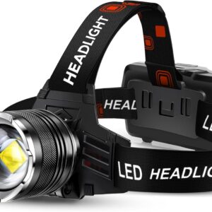 AKNEAR LED Rechargeable Headlamp 99...