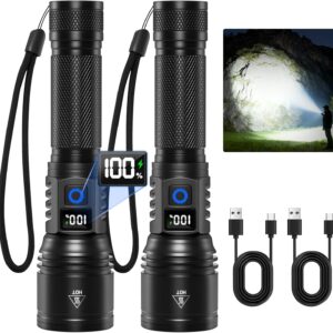 Rechargeable Flashlights High Lumen...