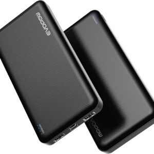 2 Pack Portable Charger, Slimmer 10...