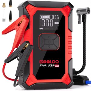GOOLOO A3 Jump Starter with Air Com...