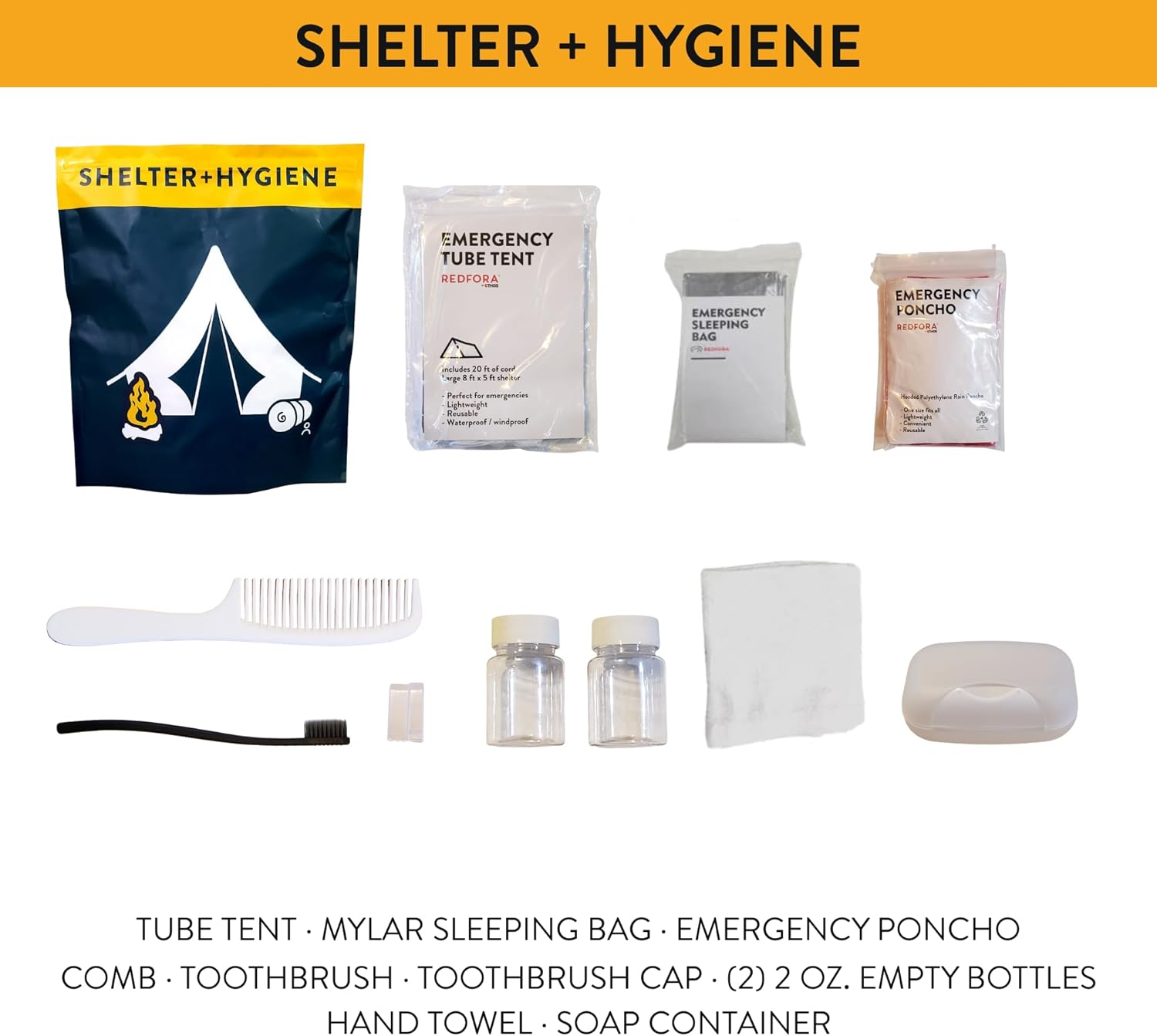 Complete Earthquake Bag - 3 Day Emergency kit for Earthquakes, Hurricanes, Wildfires, Floods + Other disasters - Image 3