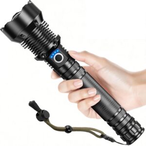 AKNEAR Rechargeable LED Flashlight ...